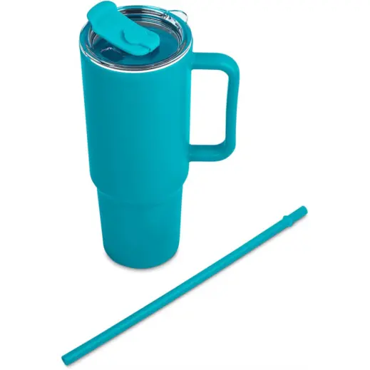 Altitude Texas Plastic Double-Wall Mug Turquoise